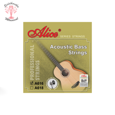 Siddhartha | ENCORDADO ALICE BAJO ACUSTICO A616-L